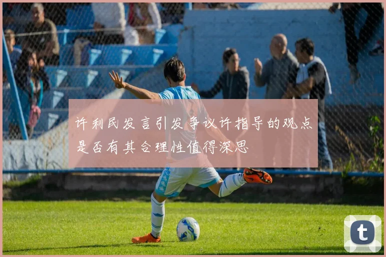 许利民发言引发争议许指导的观点是否有其合理性值得深思